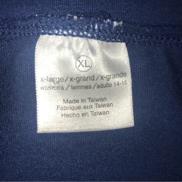 Danskin Track Suit Sweat Suit Lounge Wear Set Blue Mock Neck Woman’s S… - Picture 9 of 12